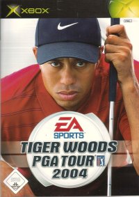 Tiger Woods 2004 Playstation 2  box art